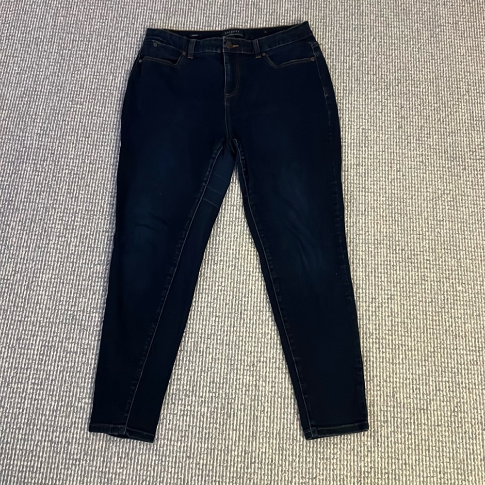 Talbots Blue Jeggings Size 12P | Excellent Condition, Minimal Wear